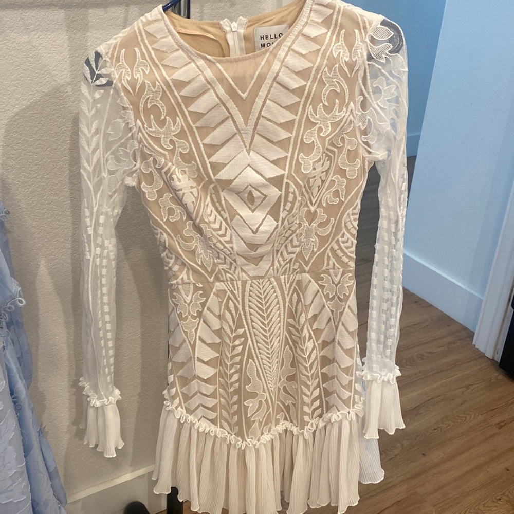Hello Molly white  dress